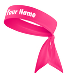 Light Blue - Custom Personalizable Name Tie Headband