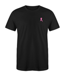 Light Pink Ribbon White T-Shirt