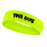 Custom Personalizable Drip Name Stretch Headband