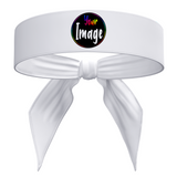 Customize Your Own Logo or Image Tie Headband