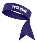 Dark Grey - Custom Personalizable Drip Name Tie Headband