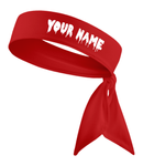 Blue - Custom Personalizable Drip Name Tie Headband