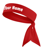 Blue - Custom Personalizable Name Tie Headband