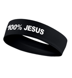 100% JESUS Stretch Headband