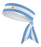 Argentina Flag Tie Headband