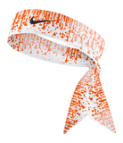 Custom  Orange Droplets Tie Headband